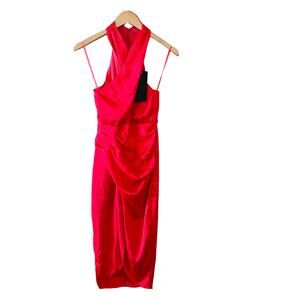 Do & Be Born To Shine Sleeveless Tulip Hem Midi Dress Size S Small NWT Pink